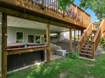 Second Story Deck Build